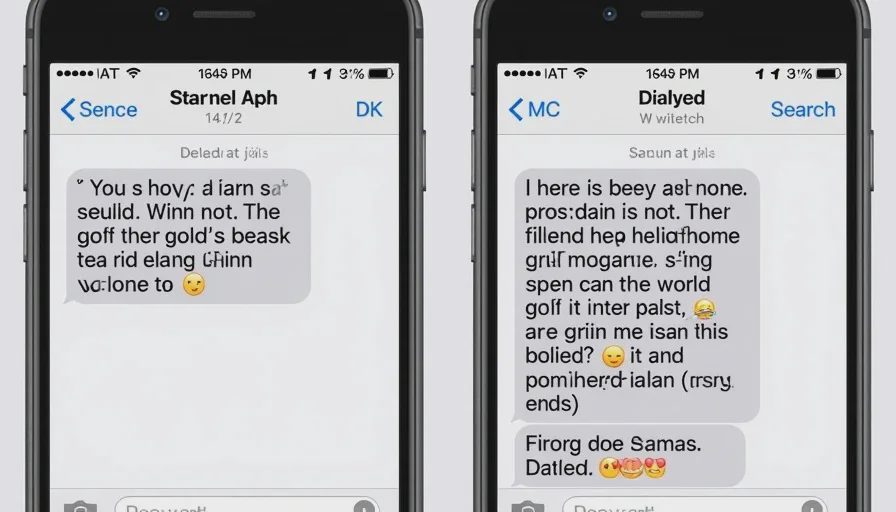 Gemini texting hot and cold messages.